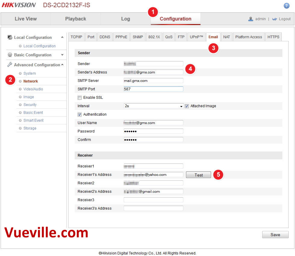 Set Up Motion Detection Email Alerts On Your Hikvision Camera Vueville