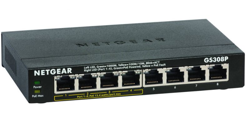 Review: Netgear ProSAFE GS308P 8-Port Gigabit PoE Switch