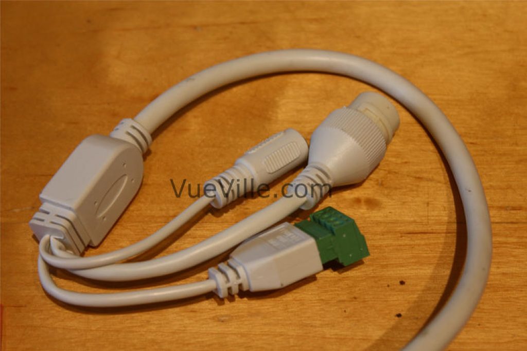 Hikvision DS-2CD2542F-IWS - Connection Cables - VueVille.com