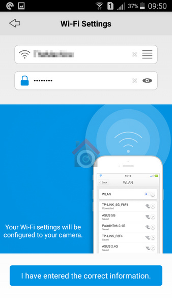 Reolink Argus Review - Setup - 6 - WiFi settings part1 - VueVille