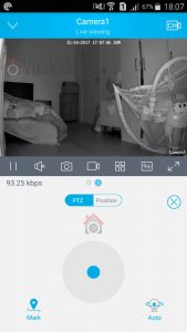 Reolink Android App PTZ Controls - Reolink C1 Pro Review Pan-Tilt Indoor Security Camera - VueVille