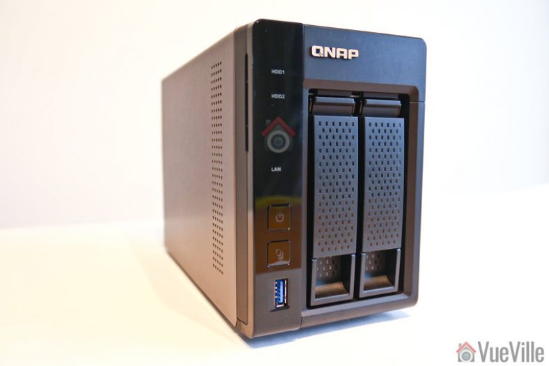 Review - QNAP TS-253A NAS - Front Left View