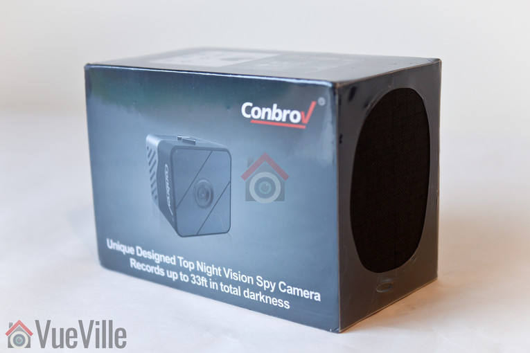 Review - Conbrov T33 - 1080p Portable Hidden Spy Camera - Box View