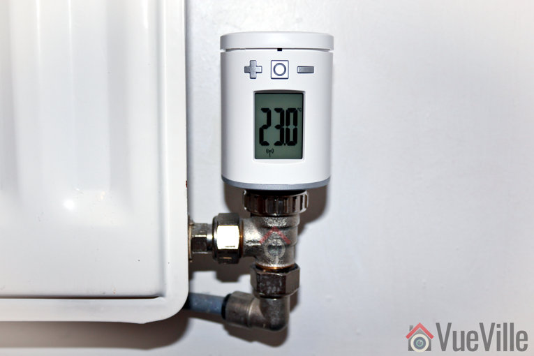 Review - Z-Wave Eurotronic Spirit Smart Radiator Thermostat - Installed