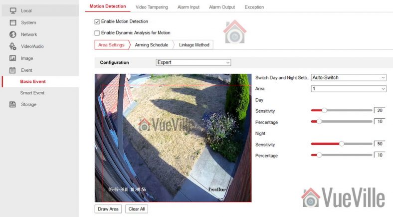 How-to: Hikvision Motion Detection Setup