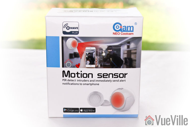 Neo Coolcam Motion Sensor - Box front - VueVille