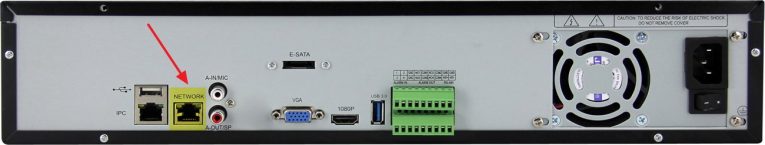 NVR Back Panel - Best Outdoor Wireless Security Camera System with DVR - VueVille