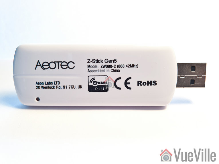 Forræderi Rendezvous Virus Review: Aeotec Z-Stick Gen5 Z-Wave USB Controller (ZW090) - VueVille