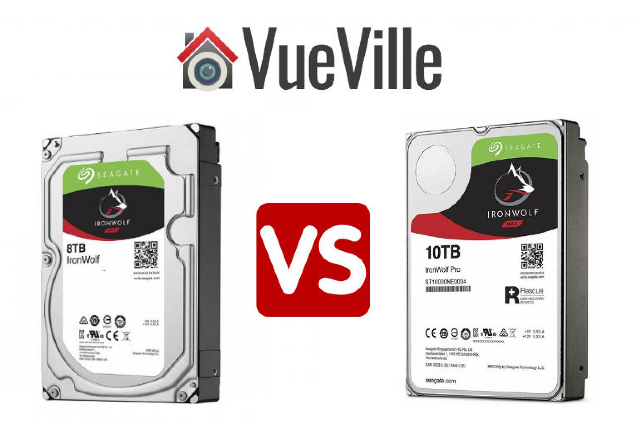 IronWolf vs. IronWolf Pro NAS Hard Drives Compared VueVille