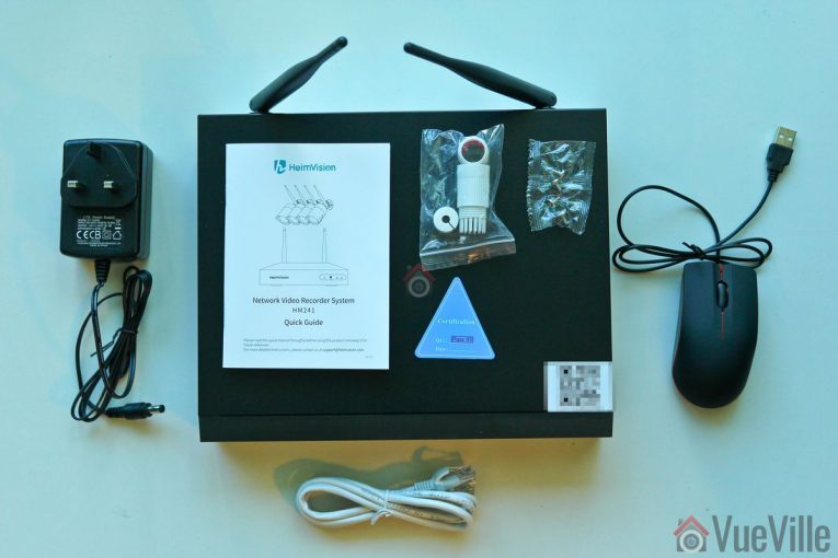 Heimvision Wireless Security Camera System (HM-241) Review - Contents NVR - VueVille