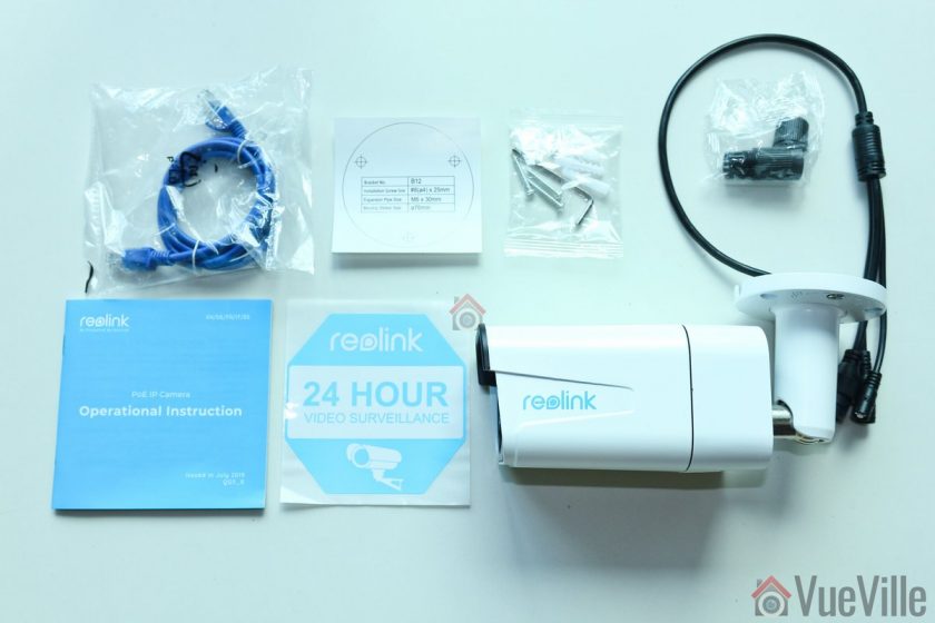 Review - Reolink RLC-511 - Box Contents - VueVille