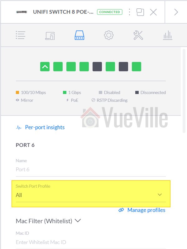 How to Group Wired PoE Security Cameras in a VLAN using Unifi Step 3 005 - VueVille