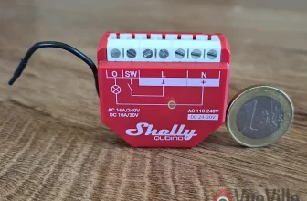 Z-Wave Relay Review - Shelly Qubino Wave 1PM - Front View - VueVille