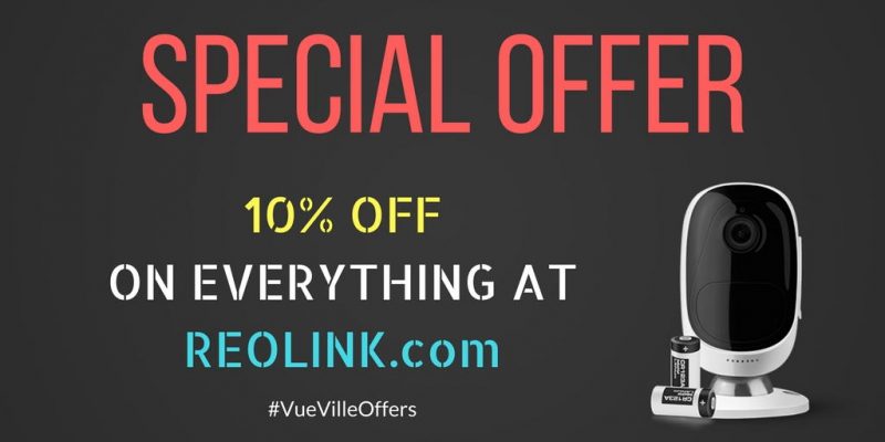 10% off on all Reolink products for 5 days only